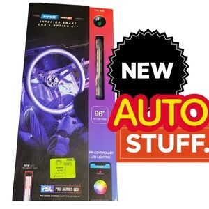 TYR Interior Smart LED Lighting Kit - Black and Purple